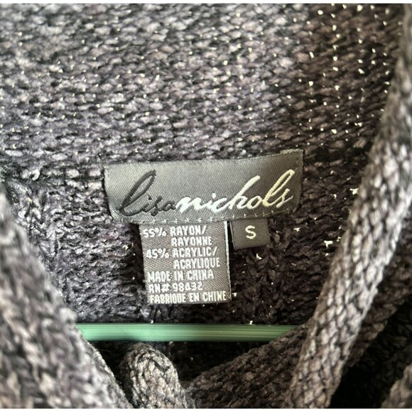 🔥Lisa Nichols Button-up Women's Cardigan Sweater, Sz S, Multicolored VGC🔥 - Picture 2 of 7